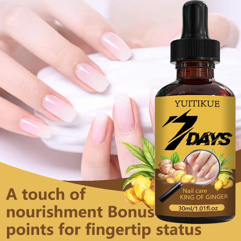 YUITIKUE Ginger Nail Care Oil - Nourishing Cuticle Treatment 30ml