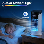 Portable Desktop Air Cooler and Humidifier Fan
