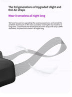 Dreamlight 4S 3D Contoured Sleep Mask Breathable Light Blocking Eye Cover