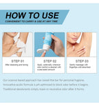 Long-Lasting Invisible Whole Body Deodorant Cream