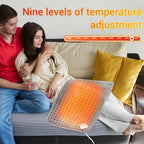 Electric Heating Pad with Waist Belt for Pain Relief and Warmth