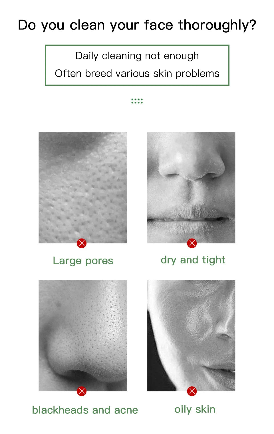 Green Tea Deep Cleansing Face Mask Stick