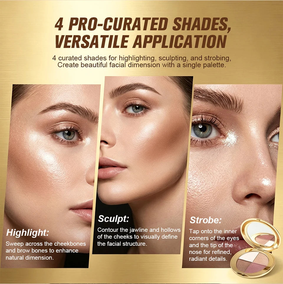 All-in-One Highlighting and Contouring Face Palette