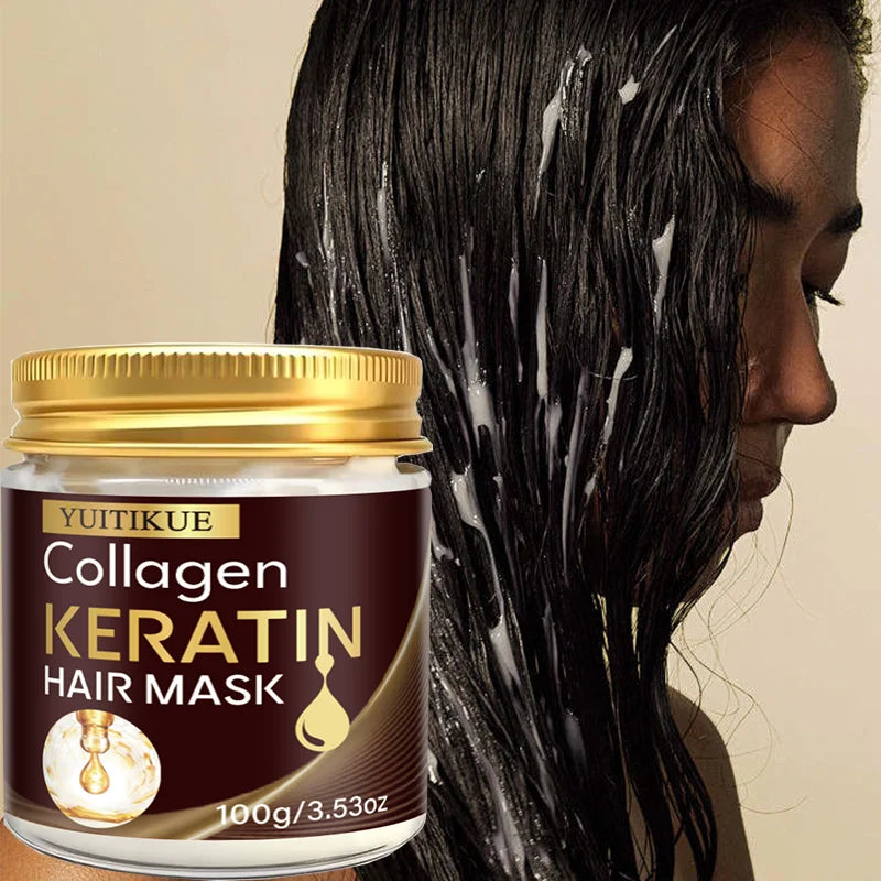 Collagen Keratin Hair Mask 100g Deep Repair Treatment