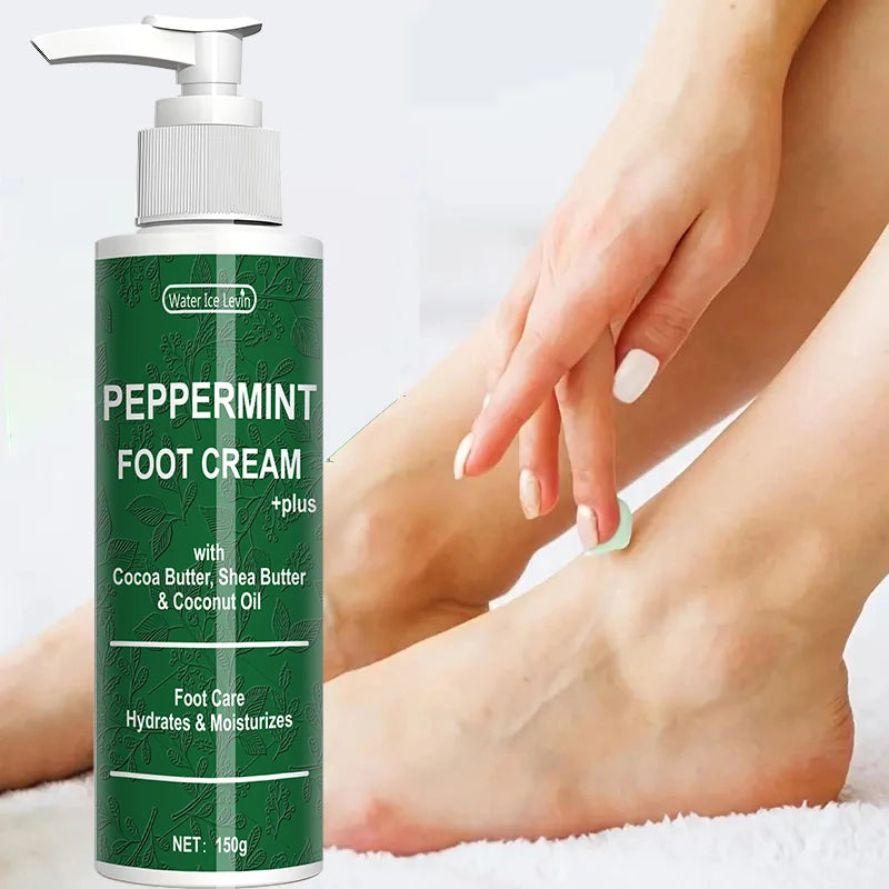 Peppermint Foot Cream Moisturizing Dry Skin Repair Treatment 150g