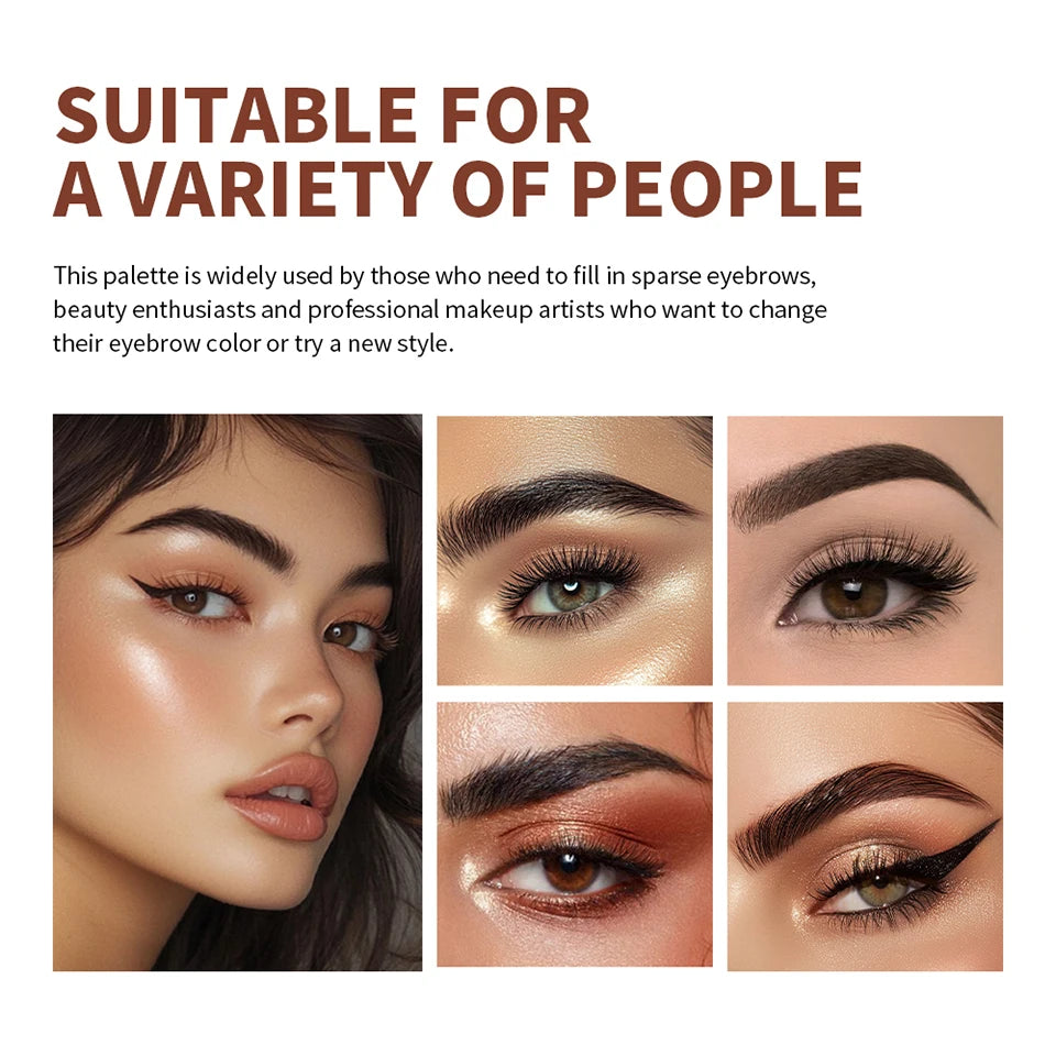 8-Color Cream Blush and Contour Palette