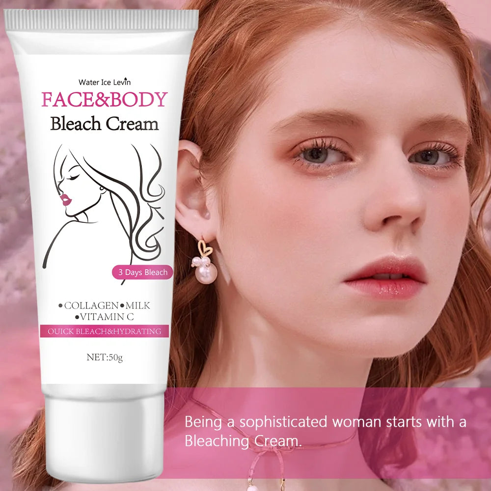 Brightening Body Cream Skin Lightening Serum for Knees and Elbows - 1