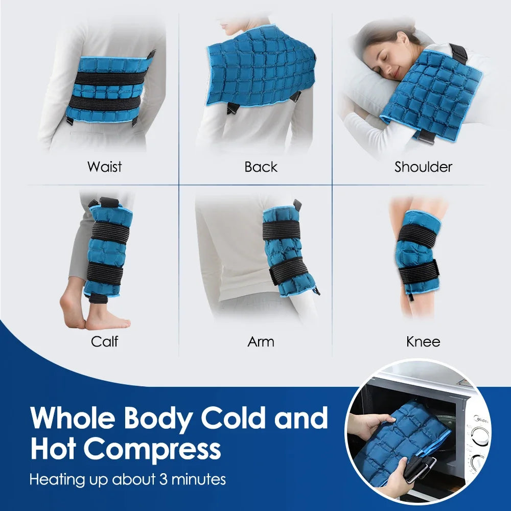 Reusable Hot and Cold Therapy Wrap for Muscle Relief