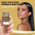 Lockmio Hair Styling Wax Stick and Edge Control Kit with Styling Tools