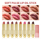 3-in-1 Tinted Hydrating Lip Oil Stick for Glossy Plump Lips