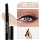 Waterproof Shimmer Eyeliner Pencil for Brightening Eye Makeup