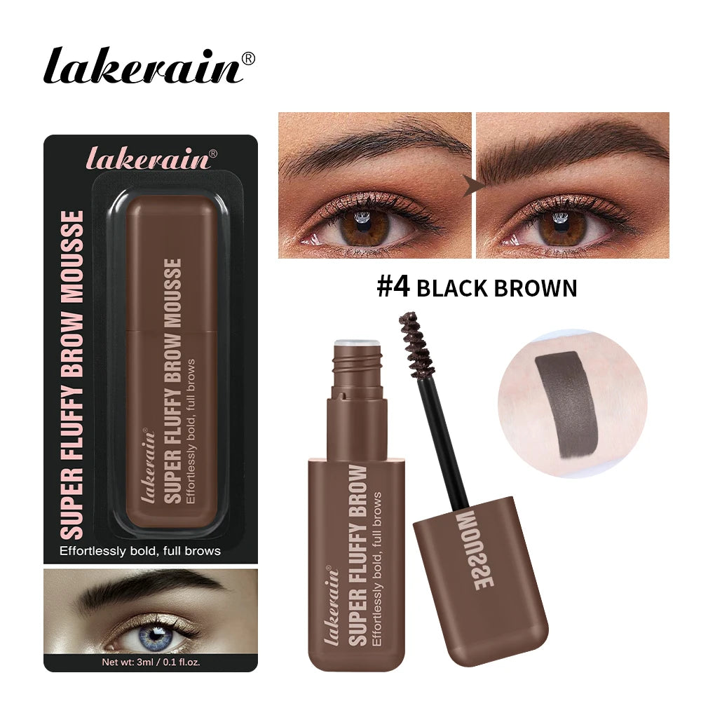 Volumizing Eyebrow Mousse Gel for Fuller Brows