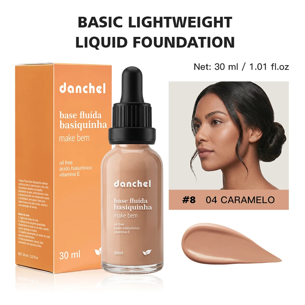 Matte Liquid Foundation for Pore Minimizing and Oil Control