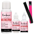 Lace Wig Adhesive Melting Spray Edge Control Wax Stick and Remover Kit