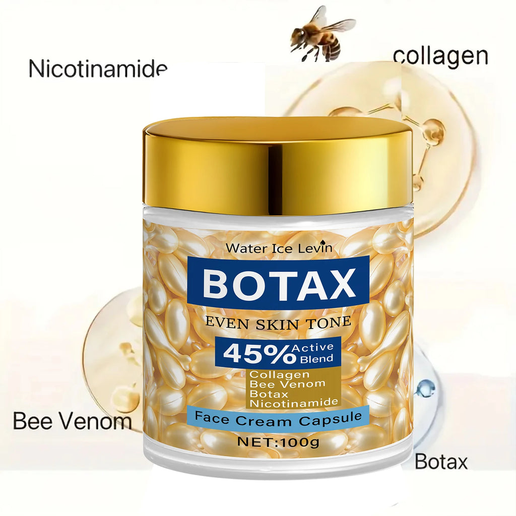 Water Ice Levin BOTAX Collagen Face Capsules Niacinamide Skin Cream