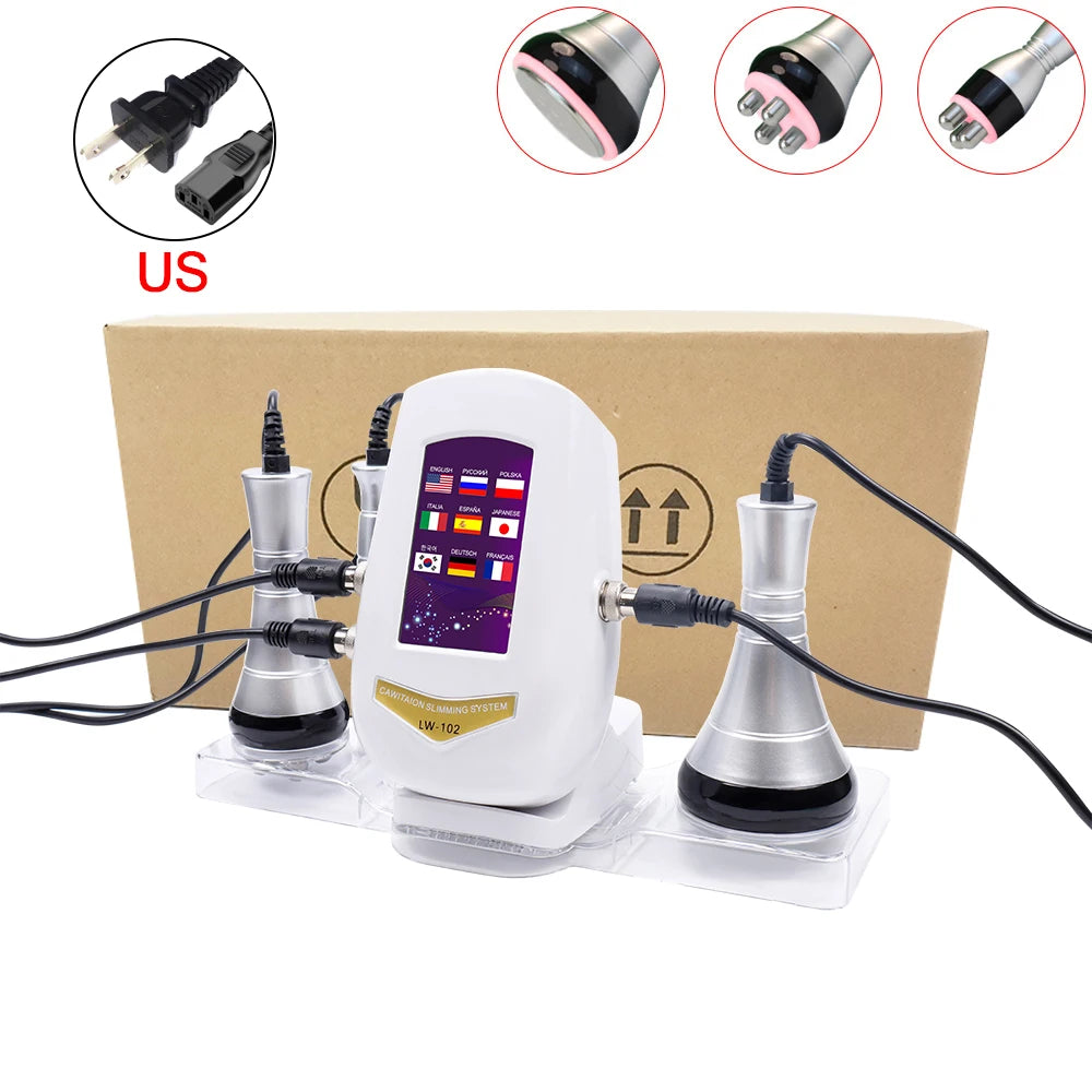 40K Ultrasonic Cavitation and RF Body Slimming Device