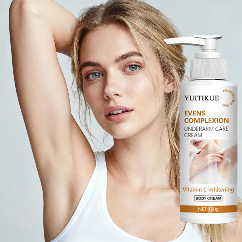 YUITIKUE Underarm Brightening Cream Dark Spot Corrector Vitamin C 150g