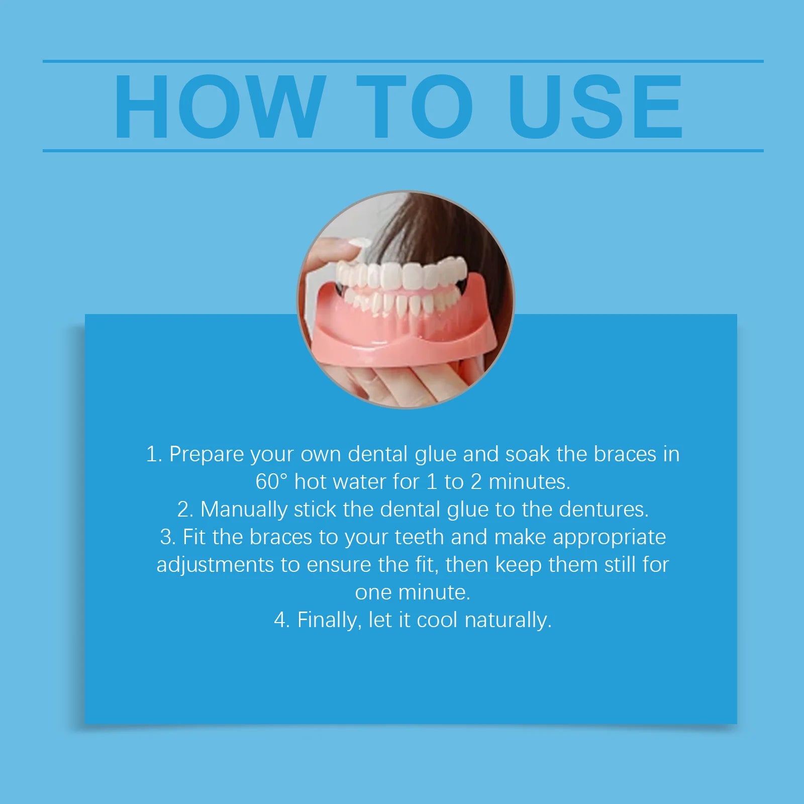 Temporary Silicone Denture Set for Smile Restoration - 21