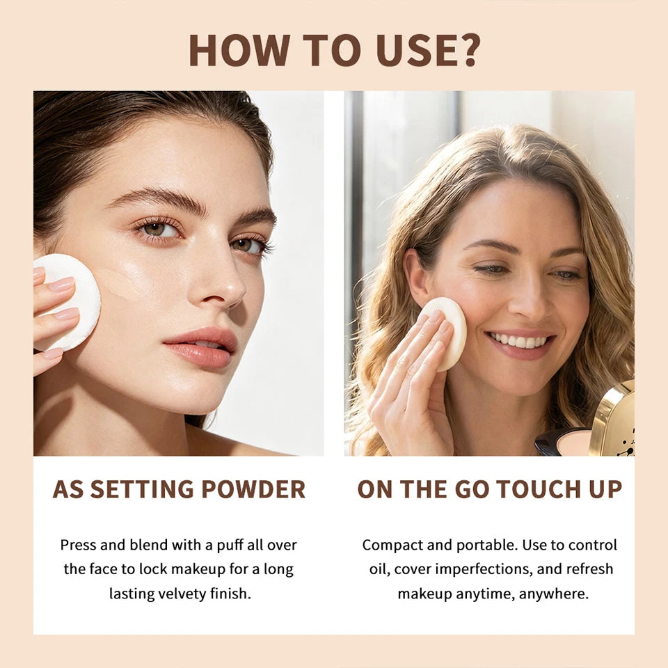Collagen Infused Oil Control Pressed Powder for Flawless Matte Finish - 14