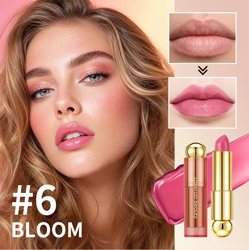 3-in-1 Tinted Hydrating Lip Oil Stick for Glossy Plump Lips - 9