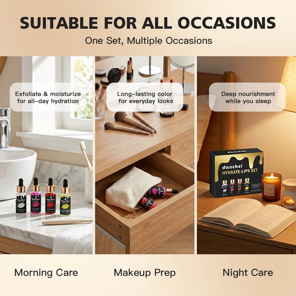4-Step Lip Care and Tinting Treatment Set - 17