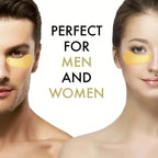 24K Gold Eye Mask Anti Aging Collagen Patches for Dark Circles and Bags