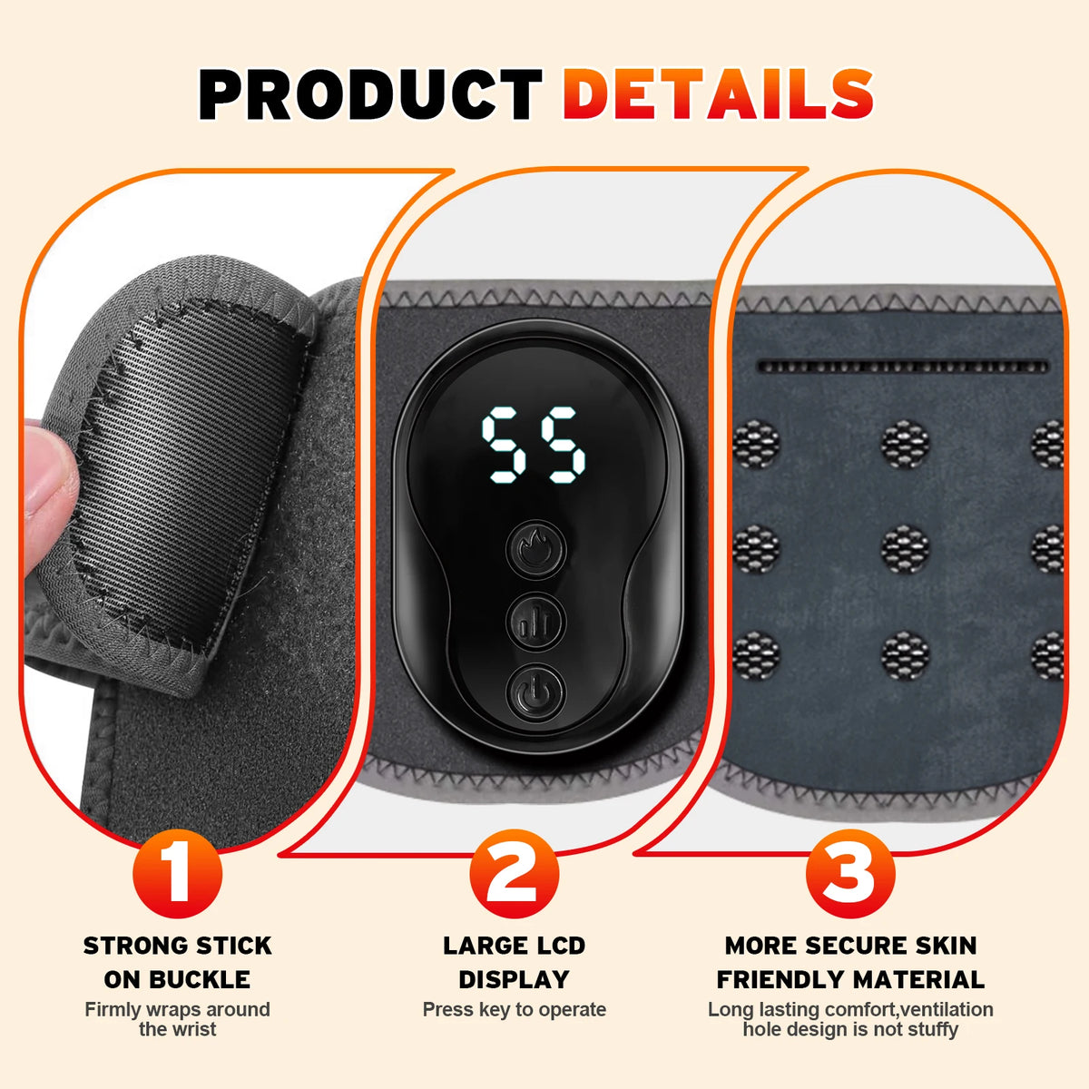 Vibration Ankle and Wrist Massager Wrap