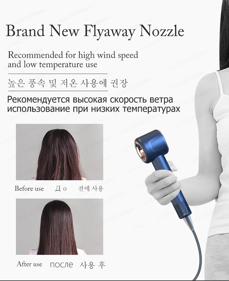SenCiciMen 1600W Professional Hair Dryer Ionic Styling Blow Dryer
