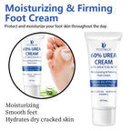 YUITIKUE 60% Urea Foot Repair Cream for Dry Cracked Skin 60g