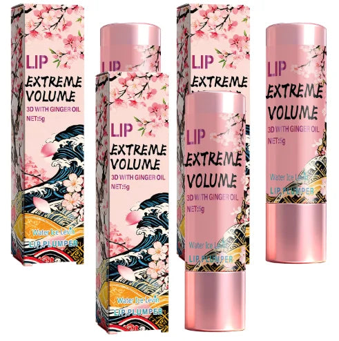 3D Lip Plumper Gloss with Ginger Oil Volumizing Hydrating Care - 6