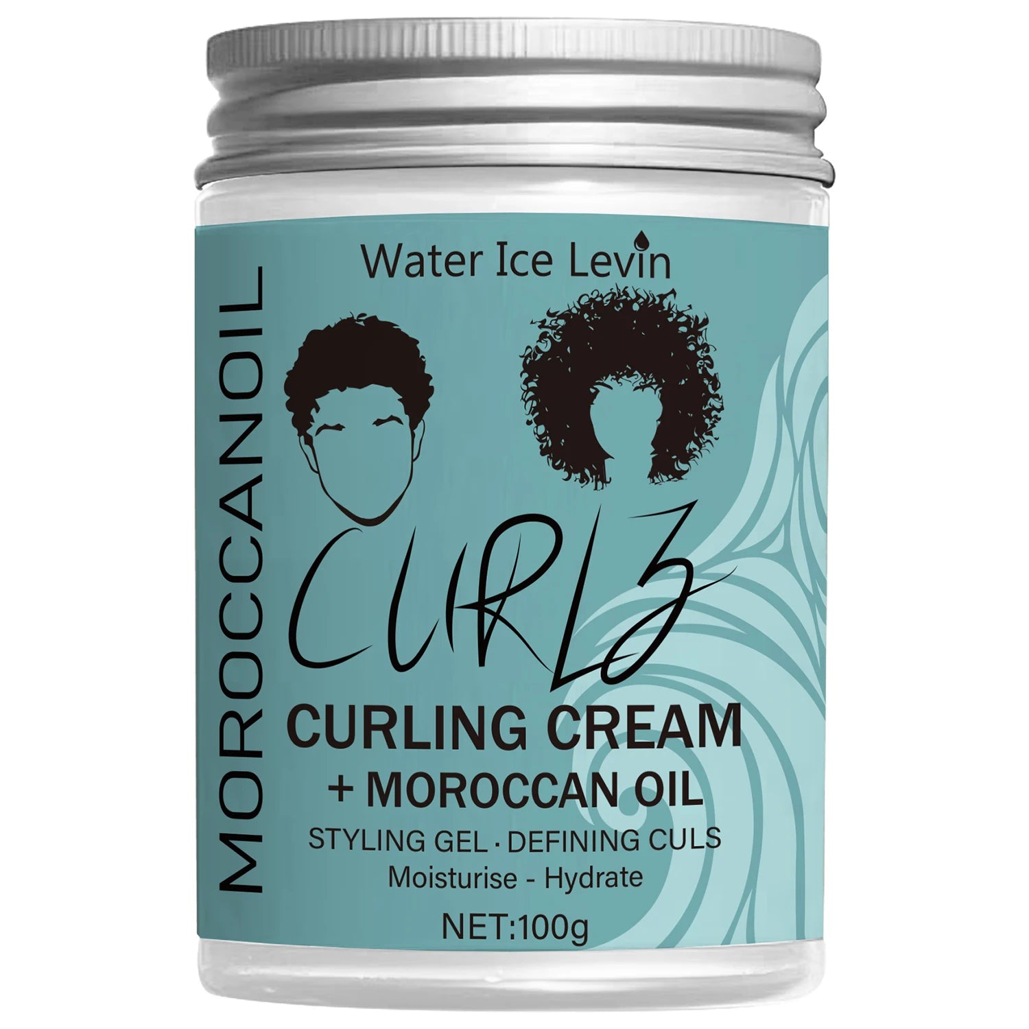 Coconut Oil Curling Cream Hydrating Curl Definition and Frizz Control