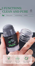 ADMID Bamboo Charcoal Mud Mask Stick Deep Cleansing Facial Treatment