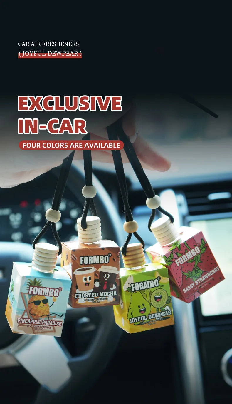 Formbo Car Air Freshener Hanging Fragrance Diffuser for Home and Auto