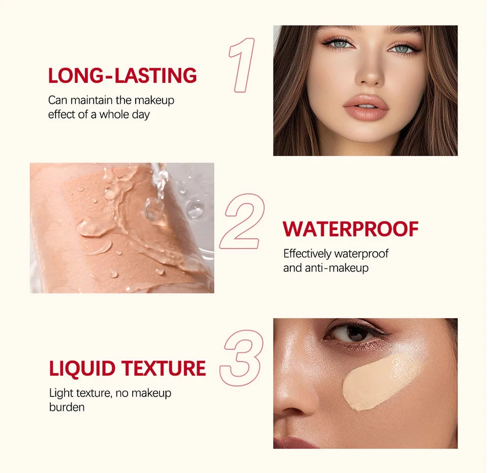Blur Base Balm with Applicator Brush for Smooth Matte Finish - 12