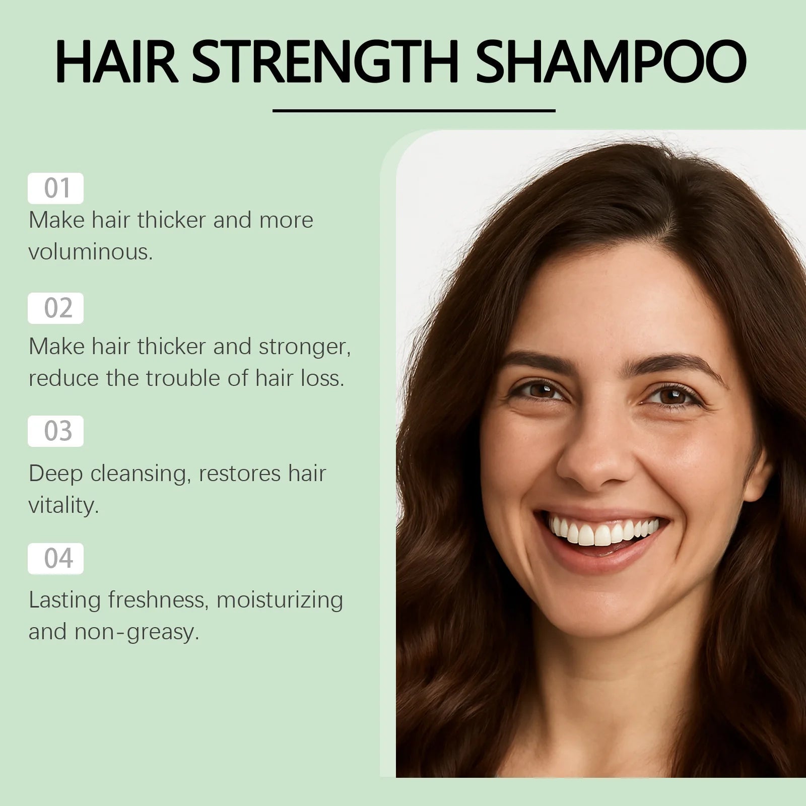 Botanic Hair Strength Shampoo for Scalp Care and Anti Hair Loss 100g