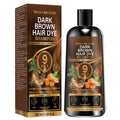 Dark Brown Hair Dye Shampoo with Biotin Keratin and Ginseng 100g