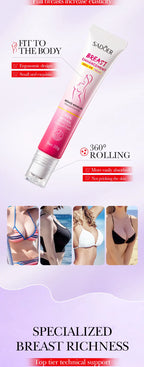 Sadoer Breast Enhancement Care Set Firming Cream and Essential Oil