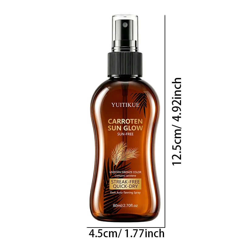 YUITIKUE Self Tanning Spray Streak Free Bronzing Sunless Tanning Mist