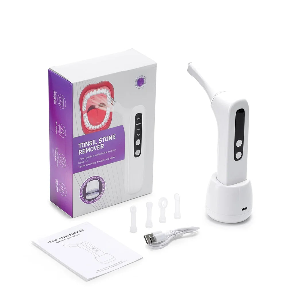 HD Visual Tonsil Stone Remover Vacuum Kit - 24