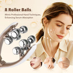 Electric Facial Contouring Roller with Micro-Vibration Massage
