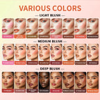 8-Color Cream Blush and Contour Palette