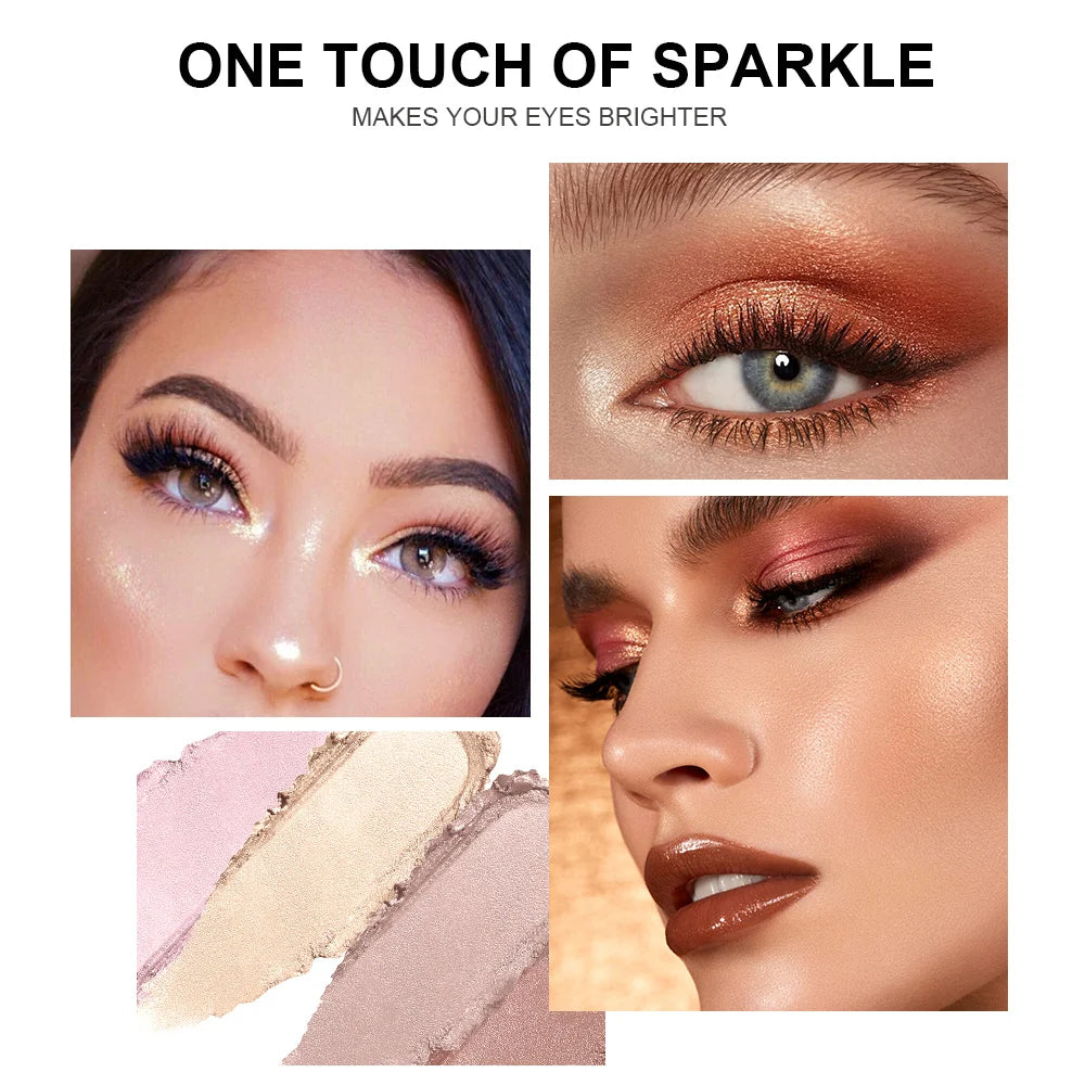Waterproof Shimmer Eyeliner Pencil for Brightening Eye Makeup