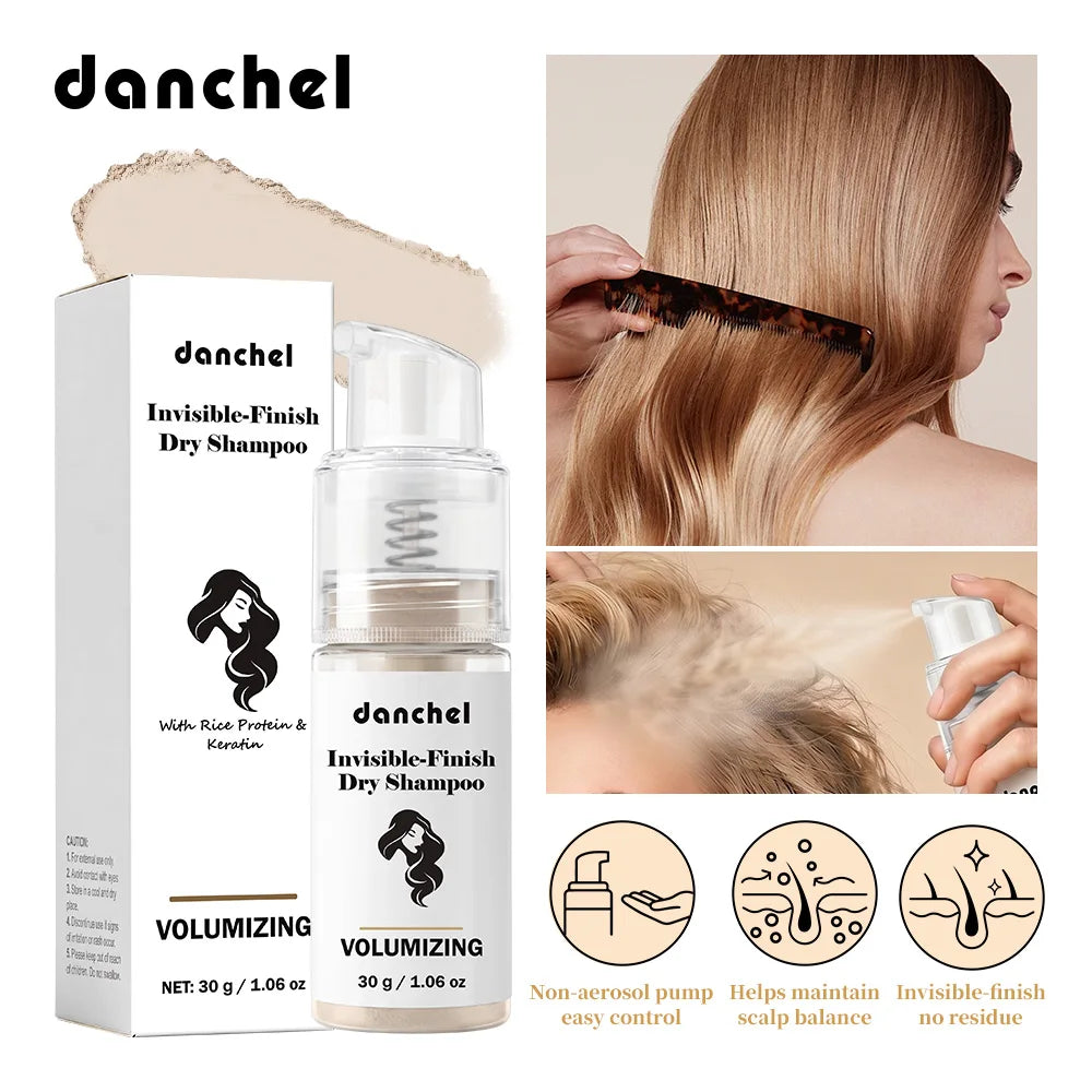 Invisible Dry Shampoo Powder for Volumizing and Oil Control - 2