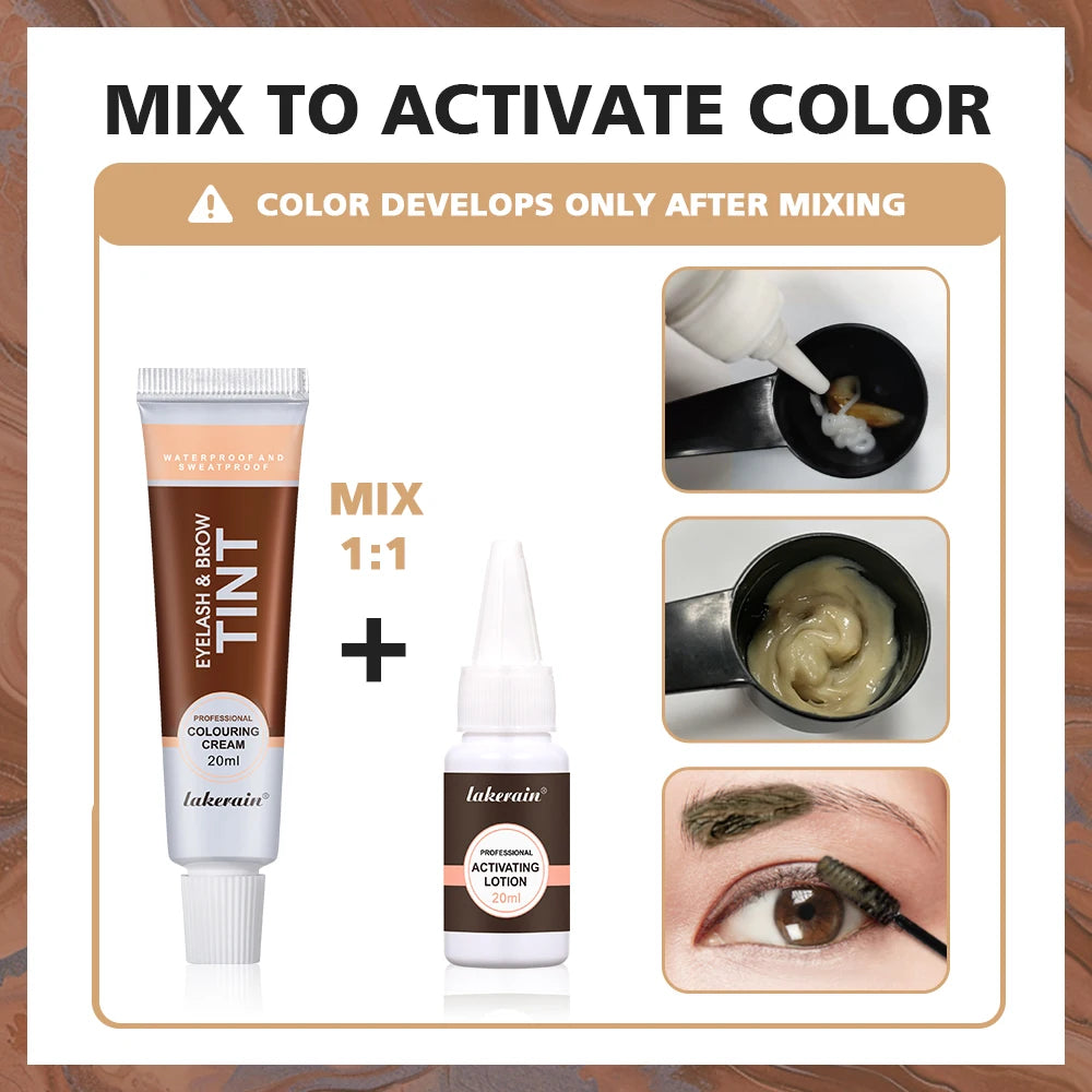 Professional Lash Lift and Eyebrow Tinting Kit - 6