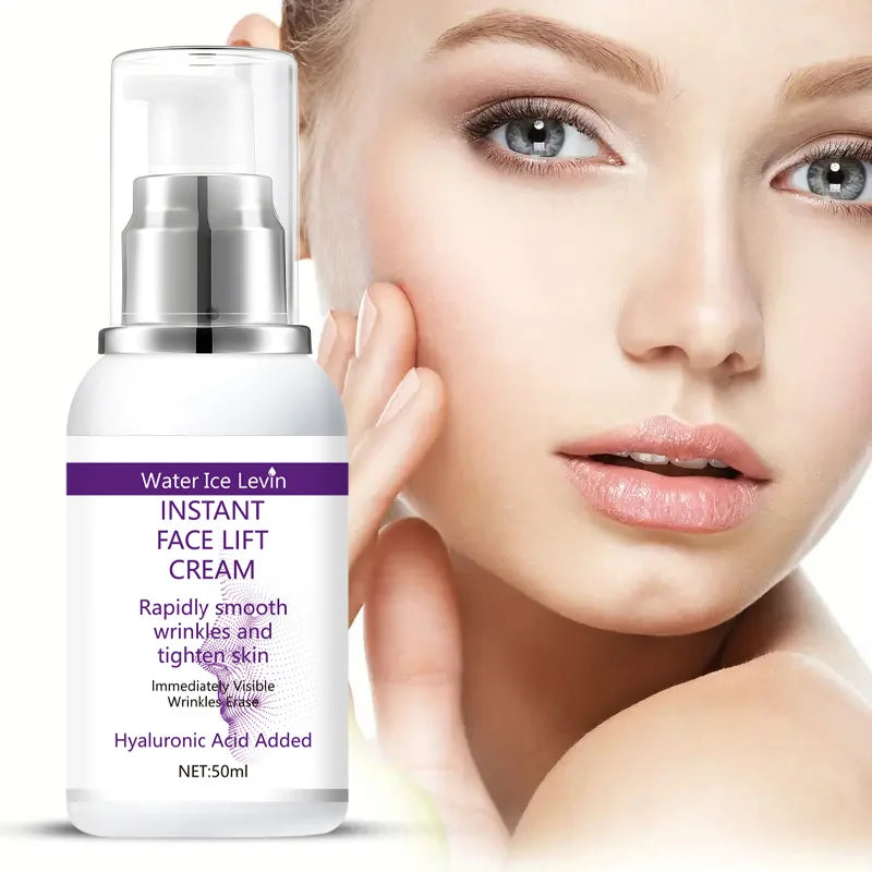 Instant Face Lift Cream Hyaluronic Acid Anti Wrinkle Firming Solution