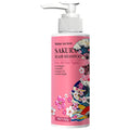 Sakura Hair Shampoo with Collagen Keratin Argan Oil and Shea Butter 150g