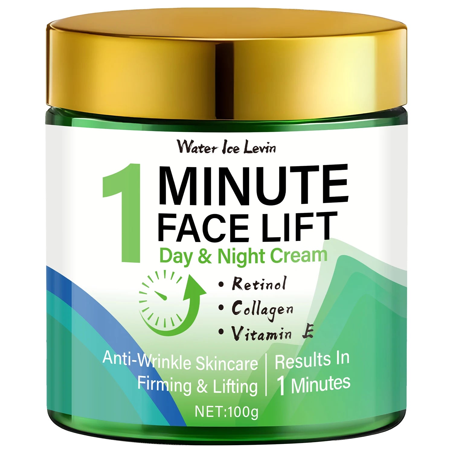 Water Ice Levin 1 Minute Face Lift Retinol and Collagen Firming Cream - 8