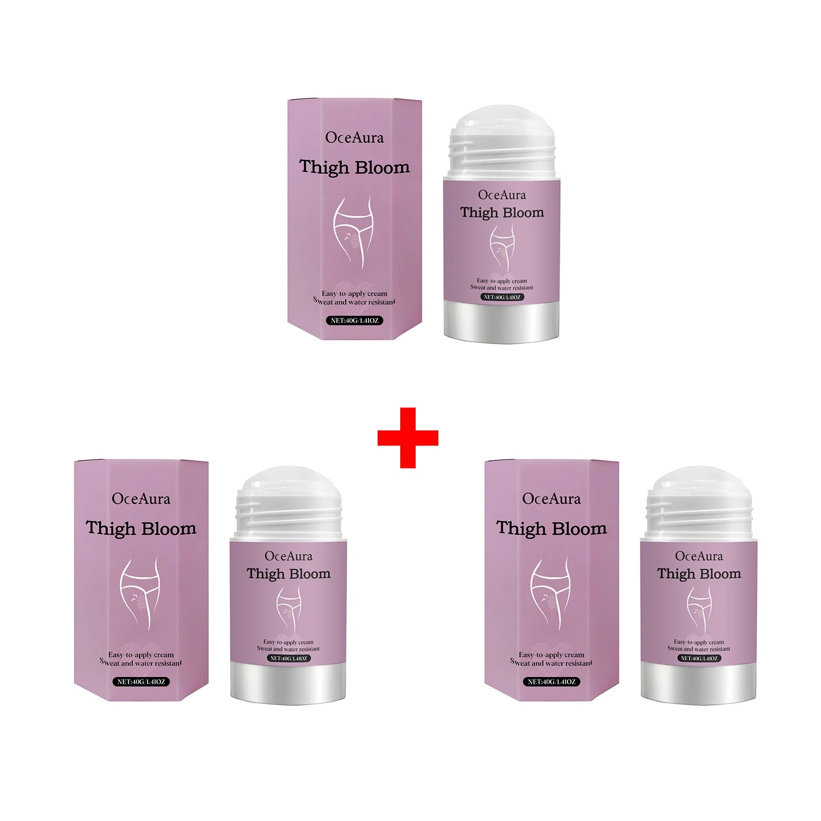 Anti-Chafe Thigh Balm Stick for Skin Protection - 13