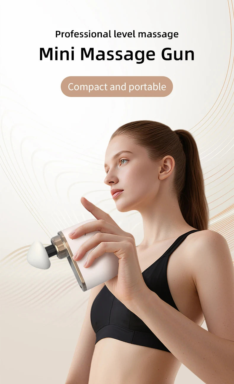 Portable Deep Tissue Percussion Muscle Massage Gun