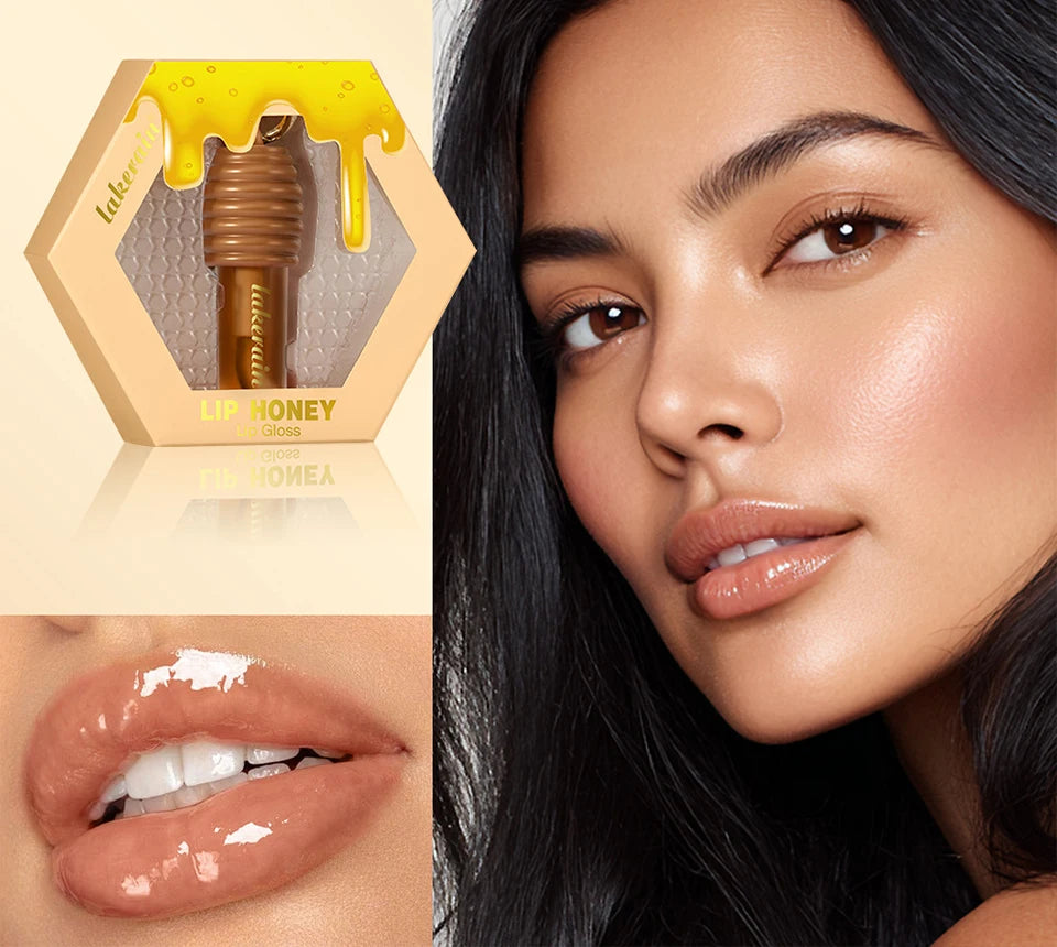 Hydrating Honey and Chocolate Lip Gloss Set